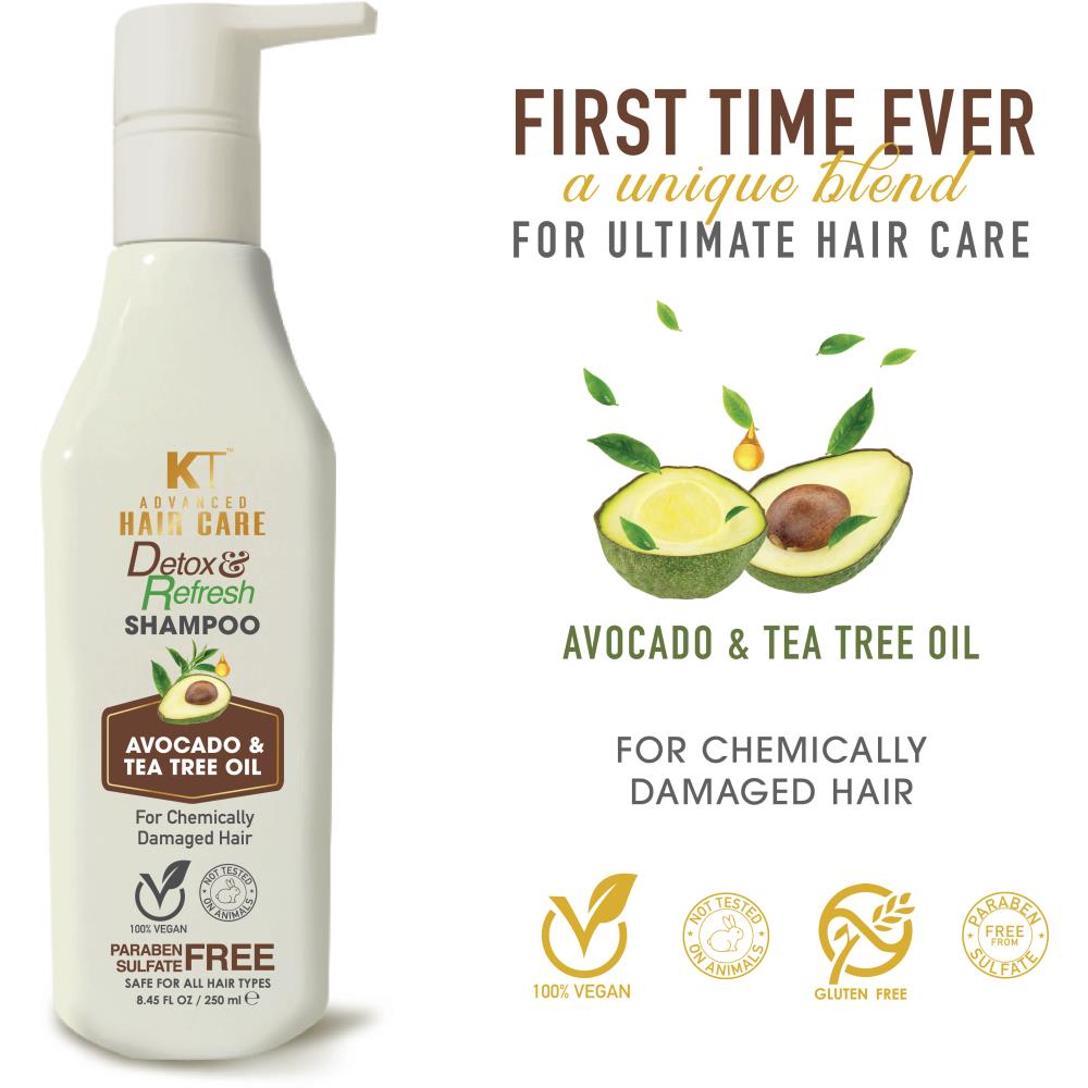 KT Hair Care Detox & Refresh Shampoo (250ml)