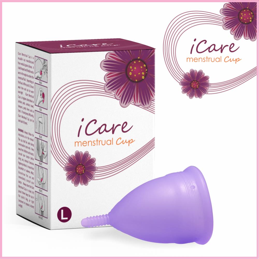 Icare Hygienic Menstrual Cup (L) Icare Hygienic Menstrual Cup (L)