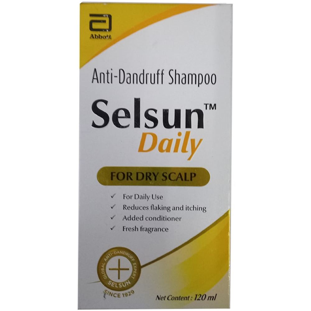 Abbott Selsun Daily Shampoo (120ml)