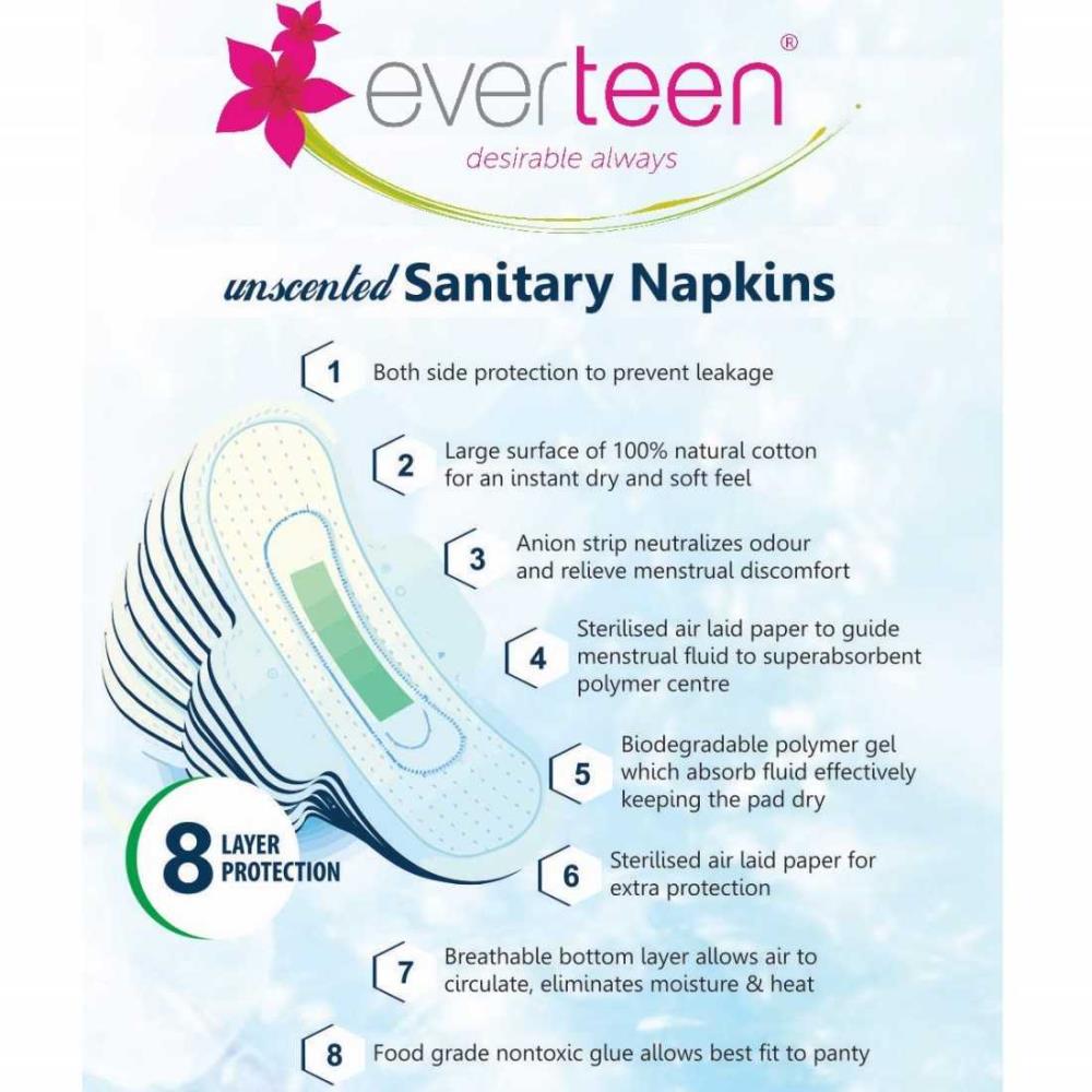 Everteen Top Sanitary Napkins (290Mm) (10pcs)