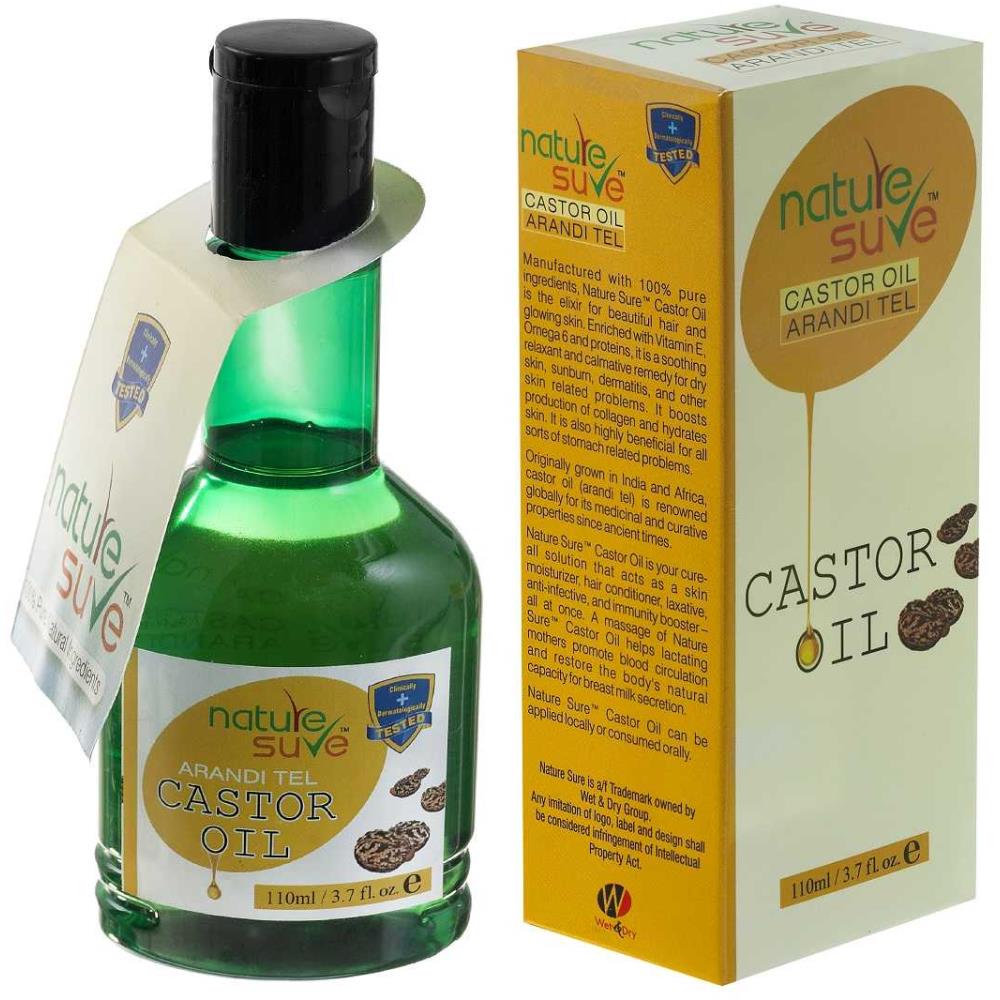 Nature Sure Castor Oil (110ml) Nature Sure Castor Oil (110ml)