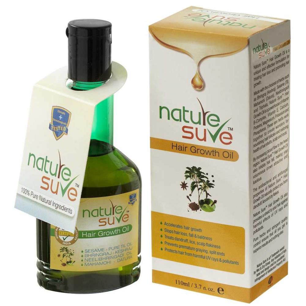 Nature Sure Hair Growth Oil (110ml) Nature Sure Hair Growth Oil (110ml)
