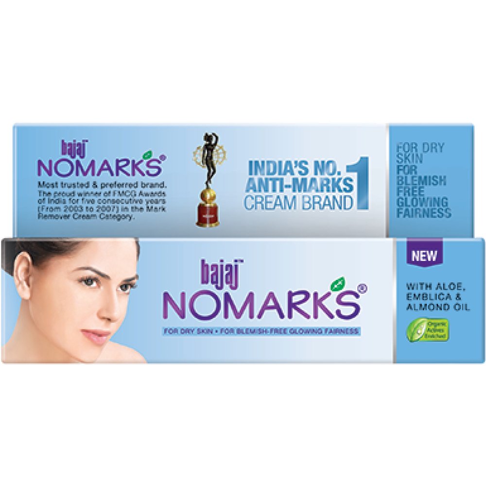 Bajaj No Marks Cream For Dry Skin (25g)