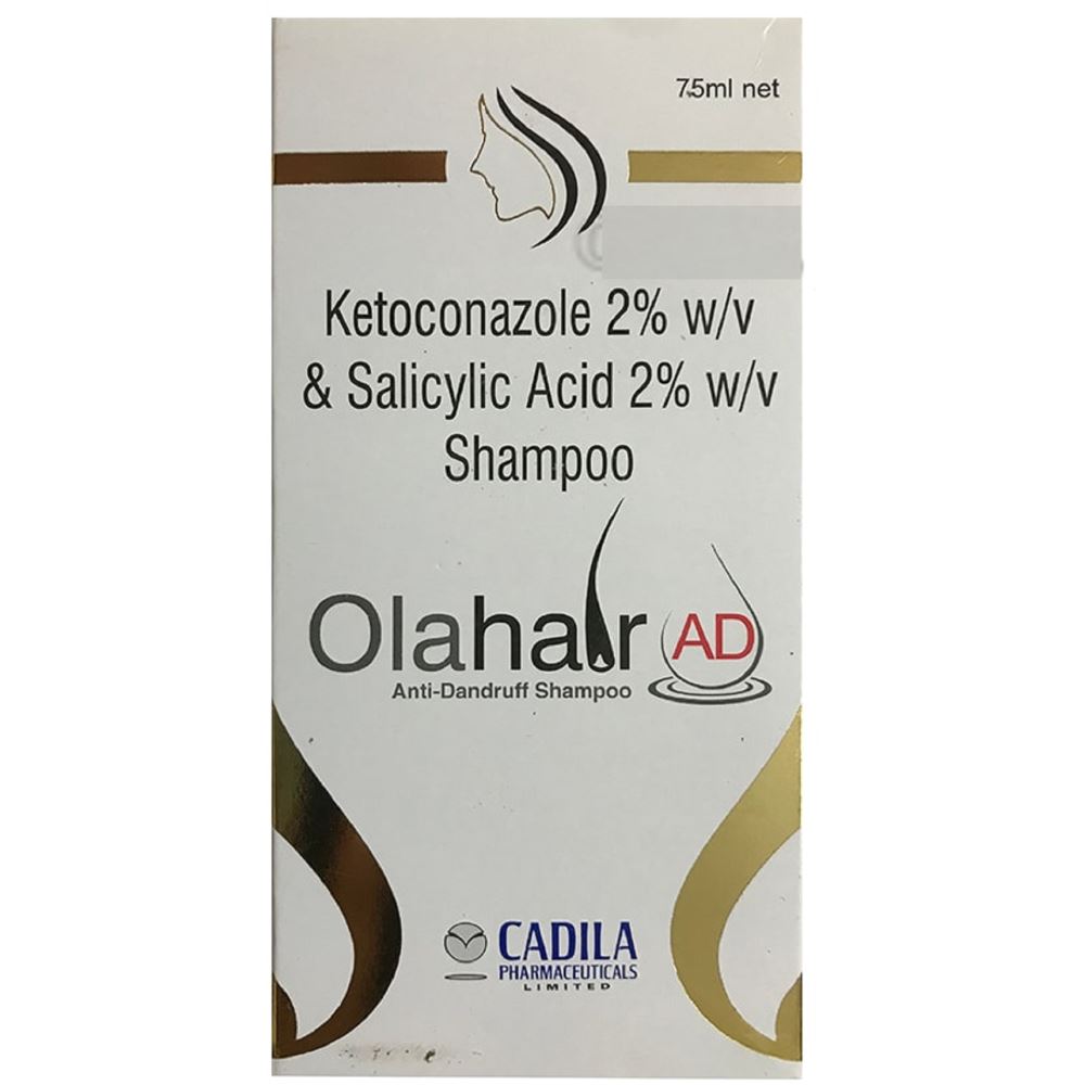 Cadila Pharma Olahair AD Shampoo (75ml) Cadila Pharma Olahair AD Shampoo (75ml)