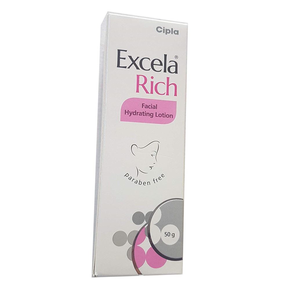 Cipla Excela Rich Facial Hydrating Lotion (50g)