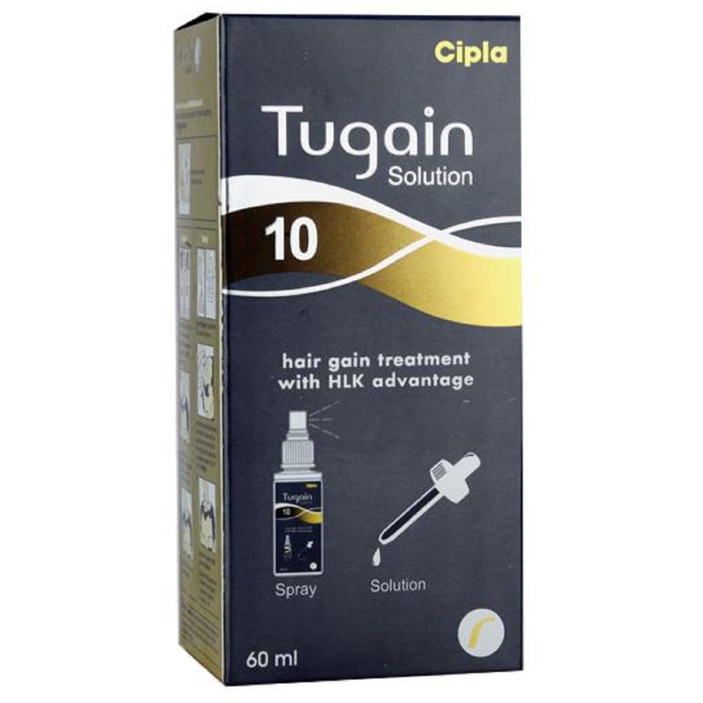 Cipla Tugain Solution (10%w/v) (60ml)