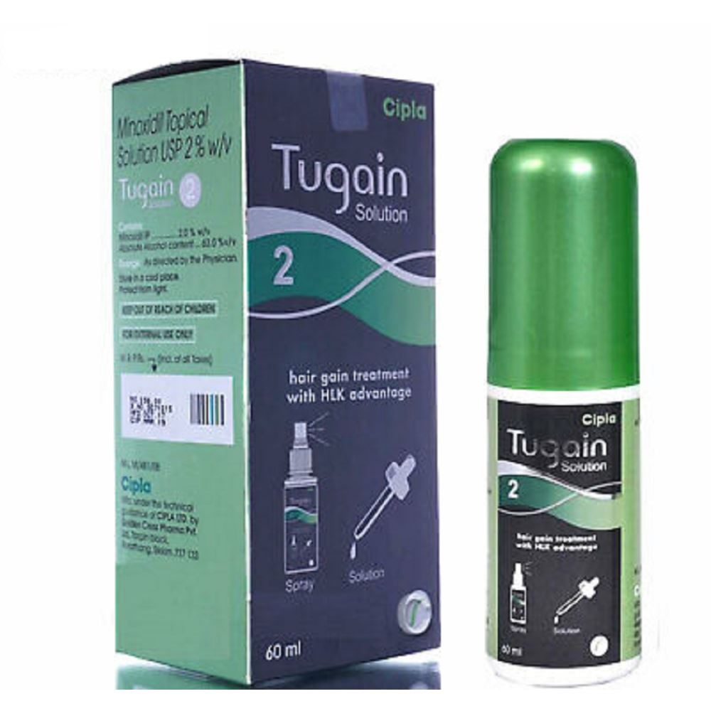 Cipla Tugain Solution (2%w/v) (60ml) Cipla Tugain Solution (2%w/v) (60ml)