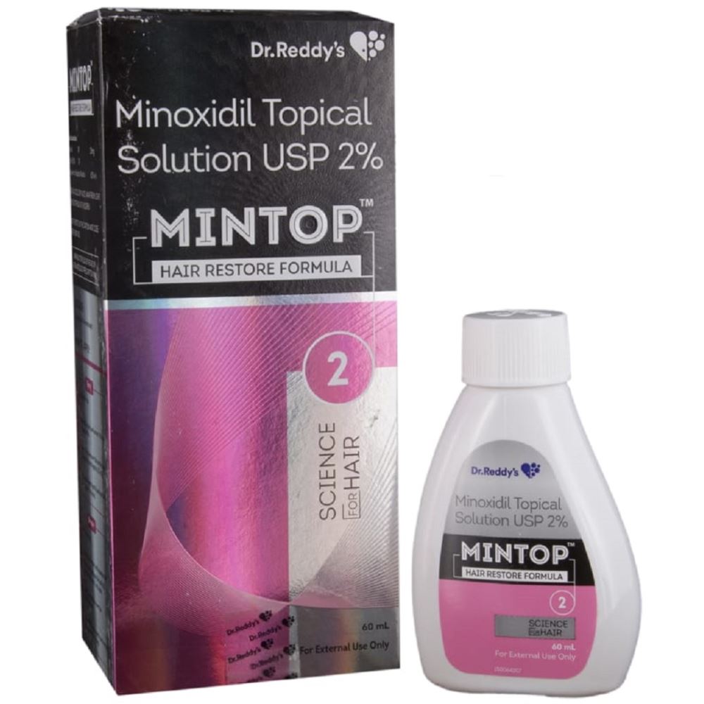 Dr. Reddy's Mintop Solution (2%w/v) (60ml) Dr. Reddy's Mintop Solution (2%w/v) (60ml)