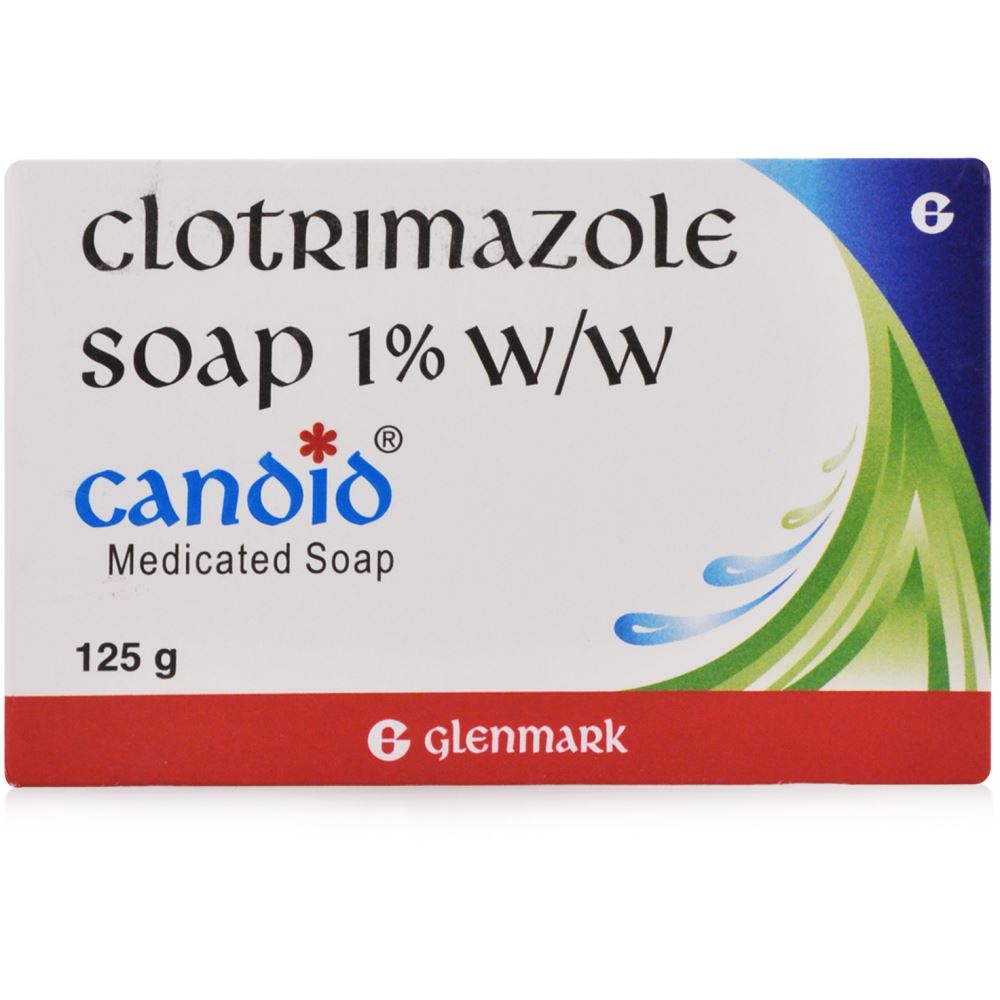Glenmark Pharma Candid Medicated Soap (125g)
