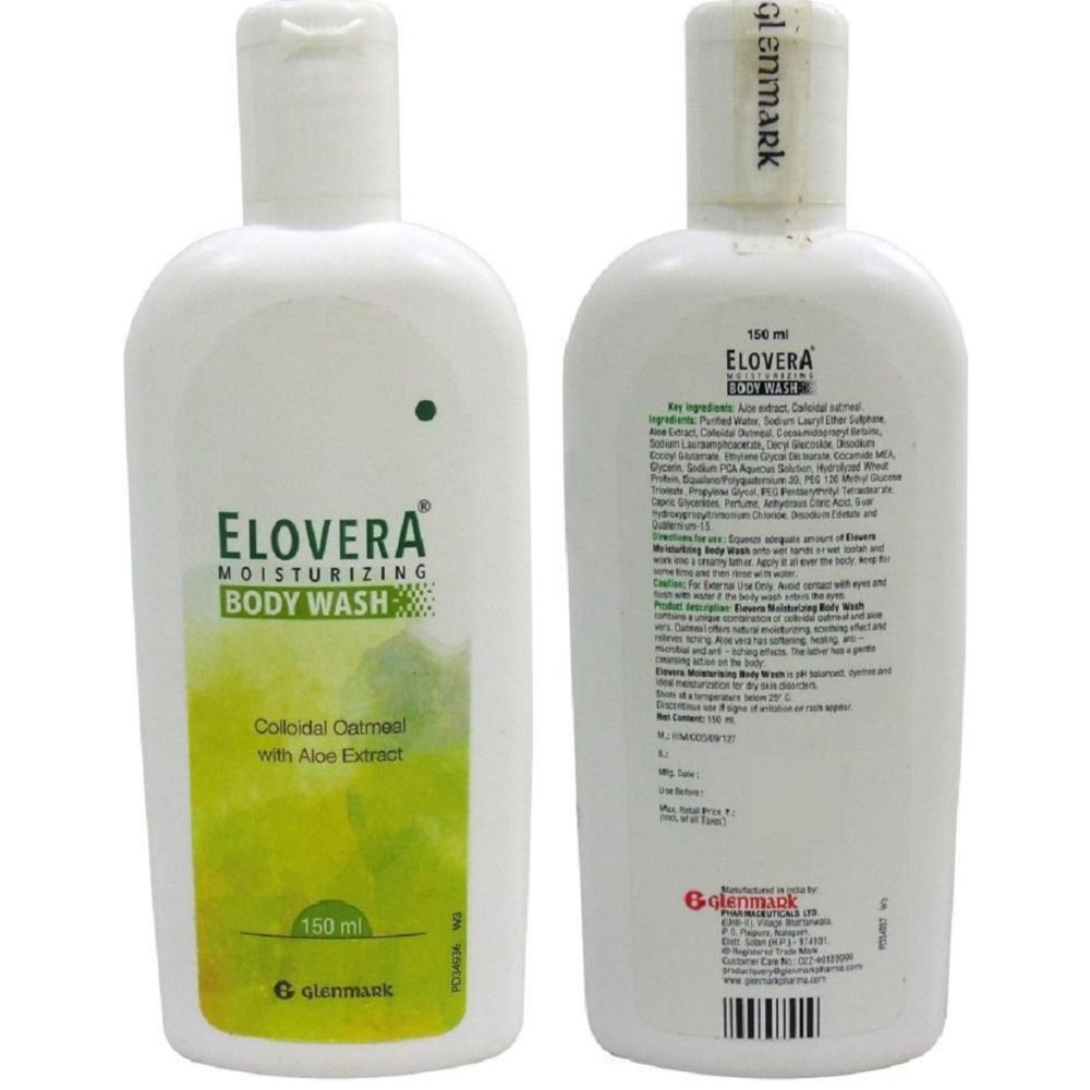Glenmark Pharma Elovera Body Wash (150ml)