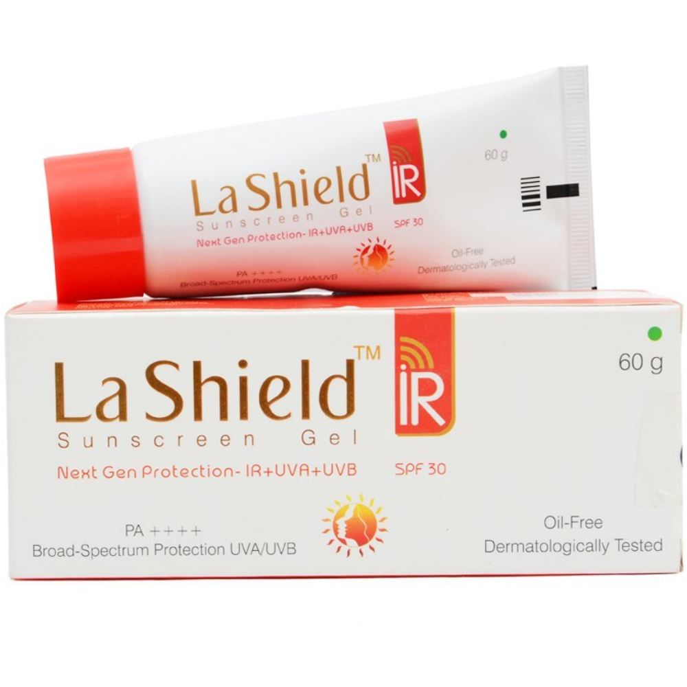 Glenmark Pharma LA Shield IR SPF 30 Sunscreen Gel (60g) Glenmark Pharma LA Shield IR SPF 30 Sunscreen Gel (60g)