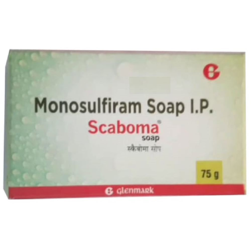 Glenmark Pharma Scaboma Soap (75g)