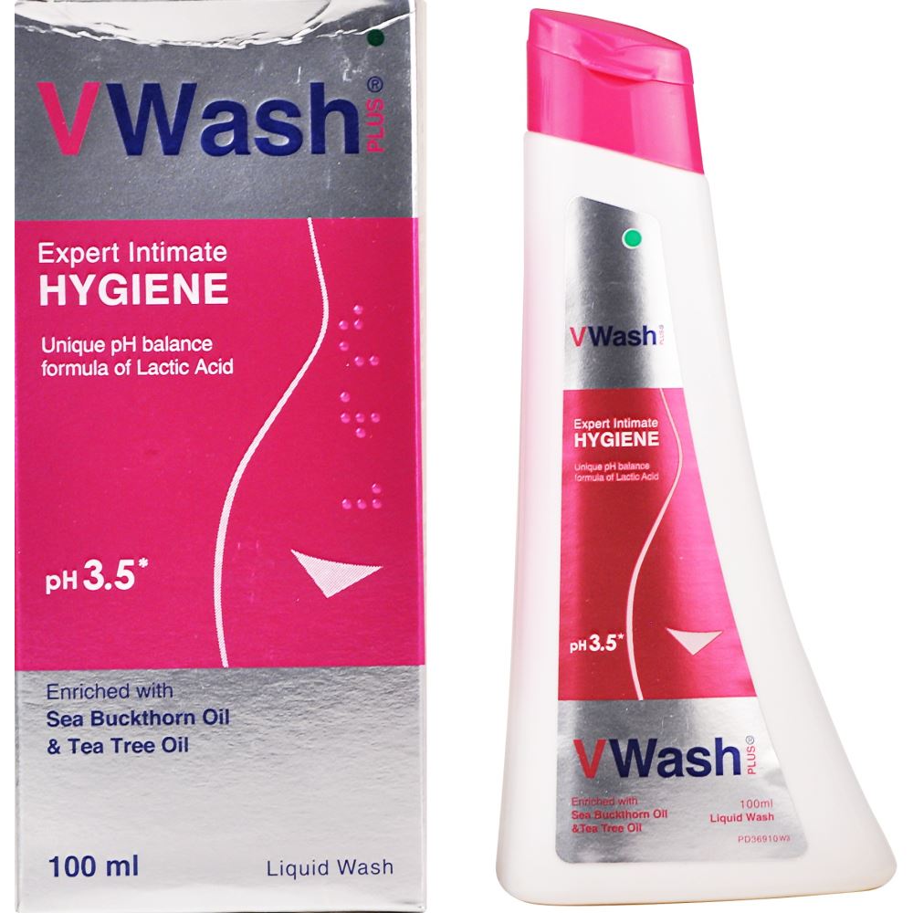 Vwash Plus Intimate Hygiene Wash (100ml)