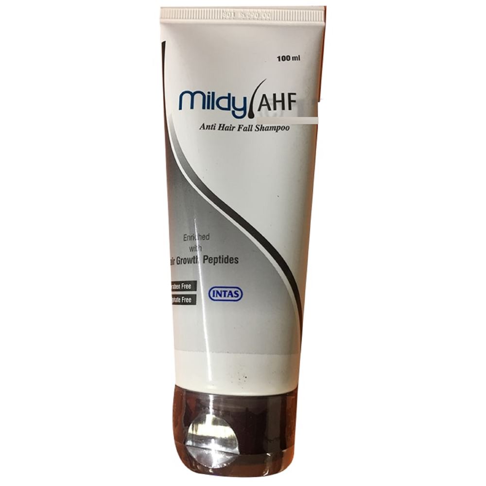 Intas Pharma Mildy AHF Anti Hair Fall Shampoo (100ml)