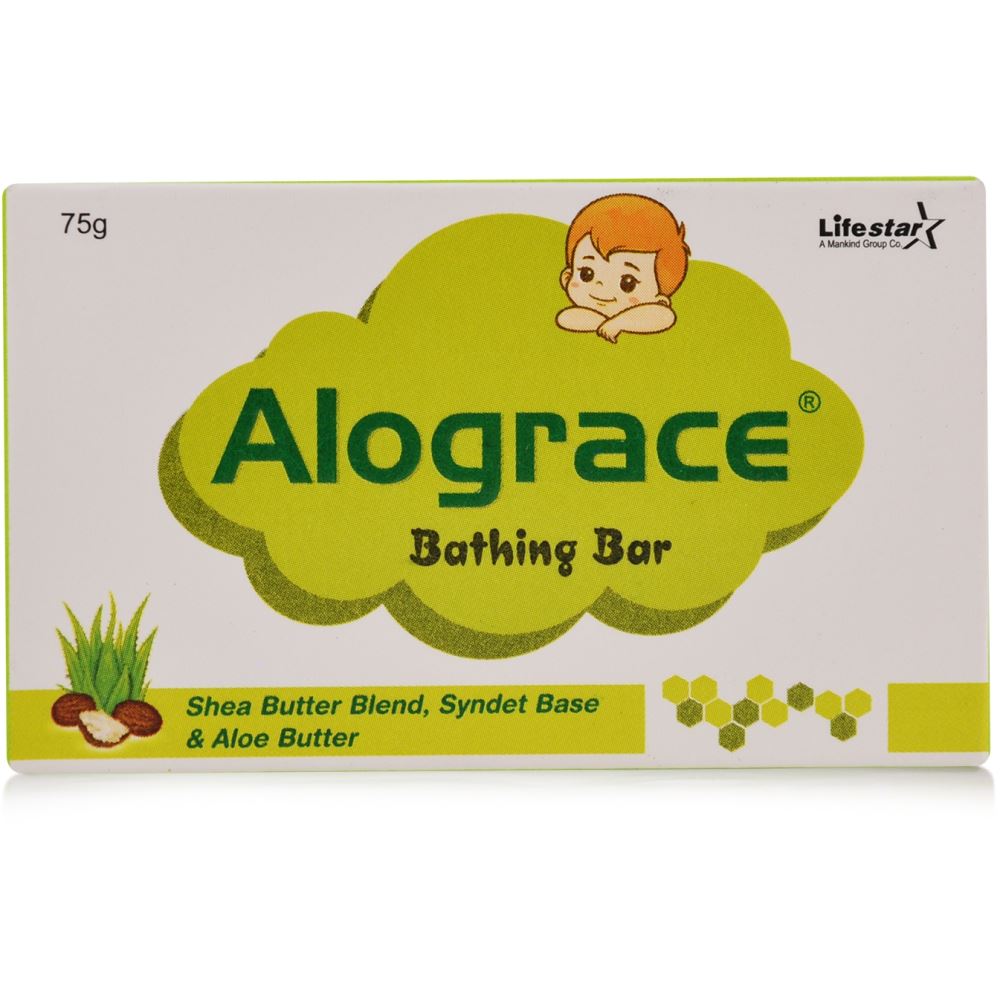 Mankind Pharma Alograce Bathing Bar (75g)