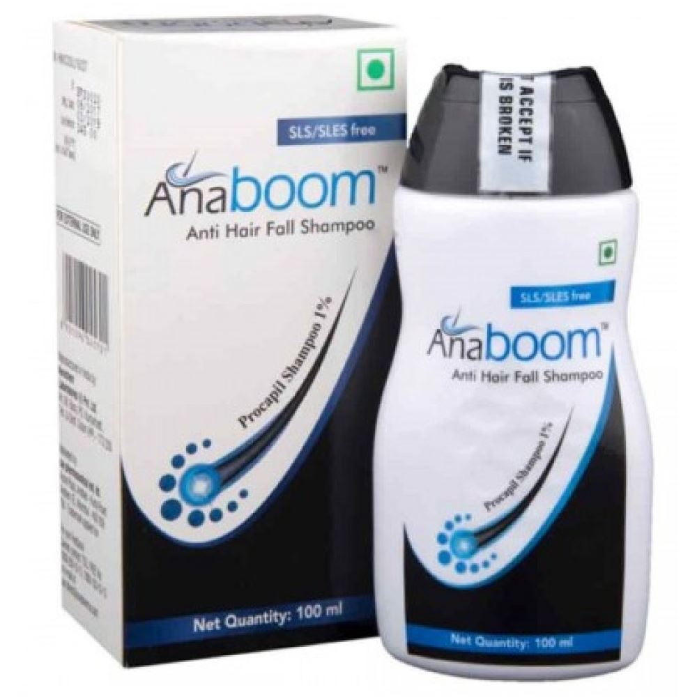 Sun Pharma Anaboom Anti Hair Fall Shampoo (100ml) Sun Pharma Anaboom Anti Hair Fall Shampoo (100ml)