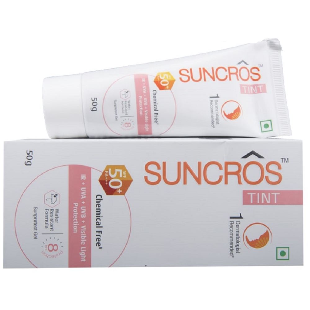 Sun Pharma Suncros Tint SPF 50+ Gel (50g) Sun Pharma Suncros Tint SPF 50+ Gel (50g)