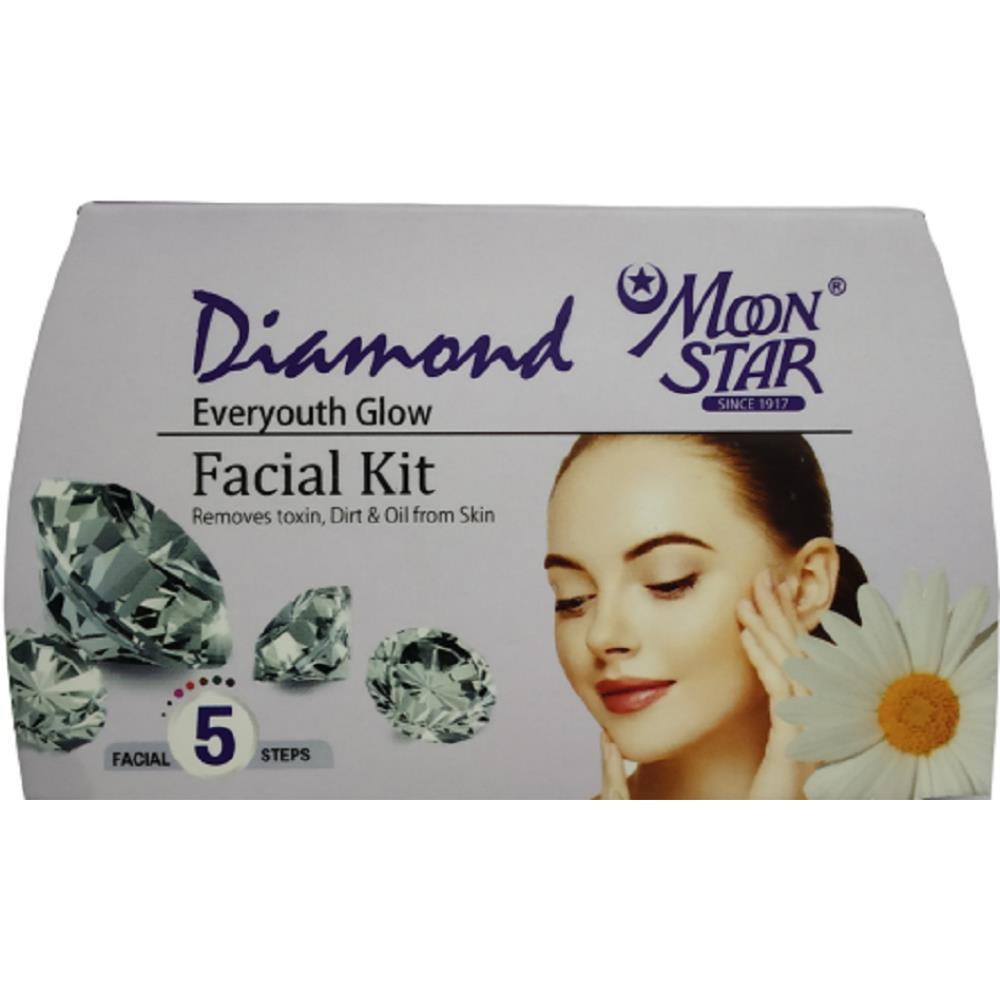 Moonstar Diamond Everyouth Facial Kit (8ml, Pack of 5)