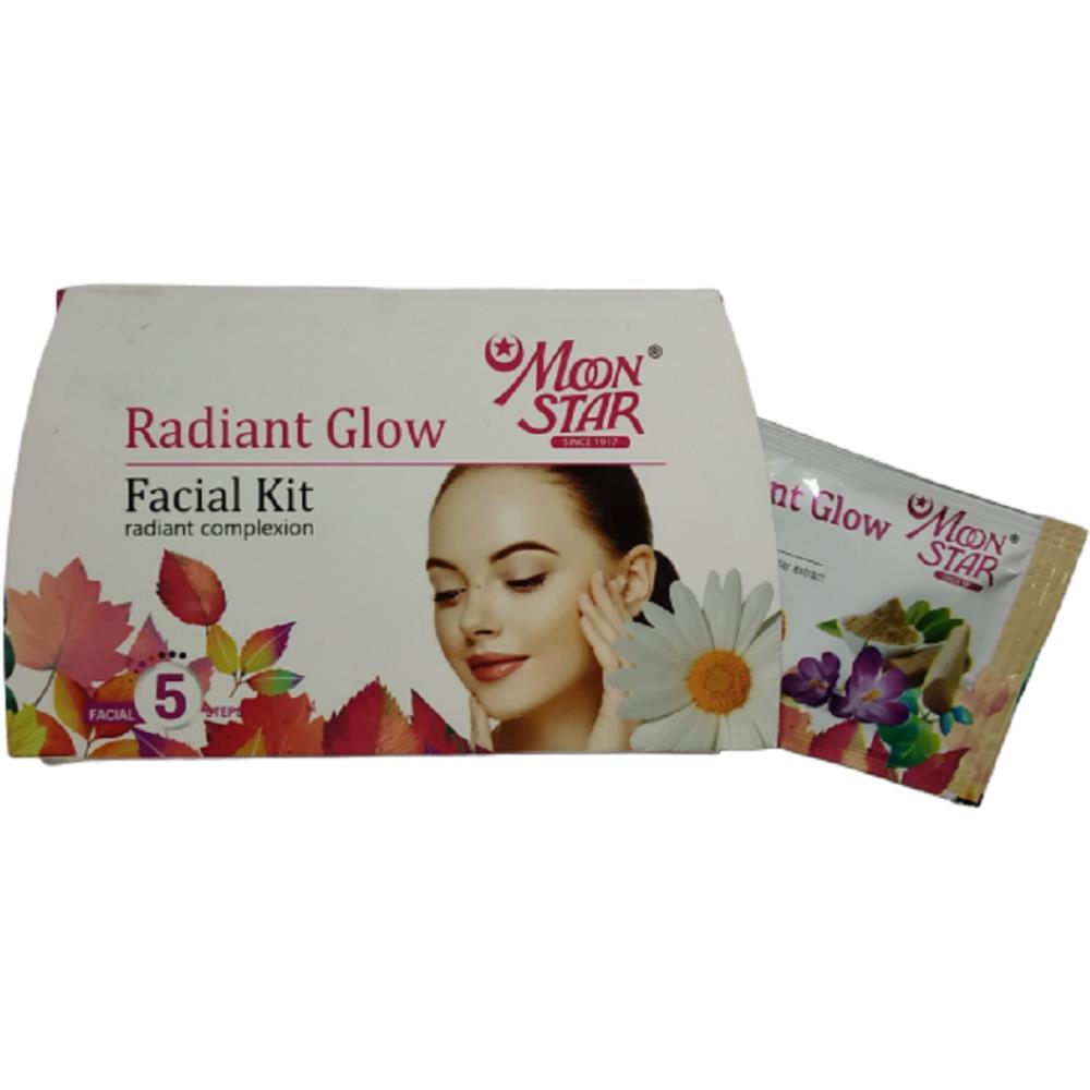 Moonstar Radiant Glow Facial Kit (8ml, Pack of 5)