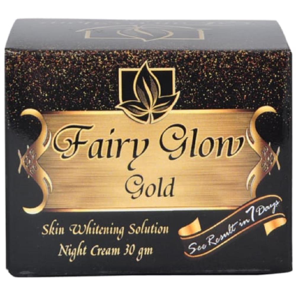 Fairy Glow Gold Skin Whitening Solution Night Cream (30g) Fairy Glow Gold Skin Whitening Solution Night Cream (30g)