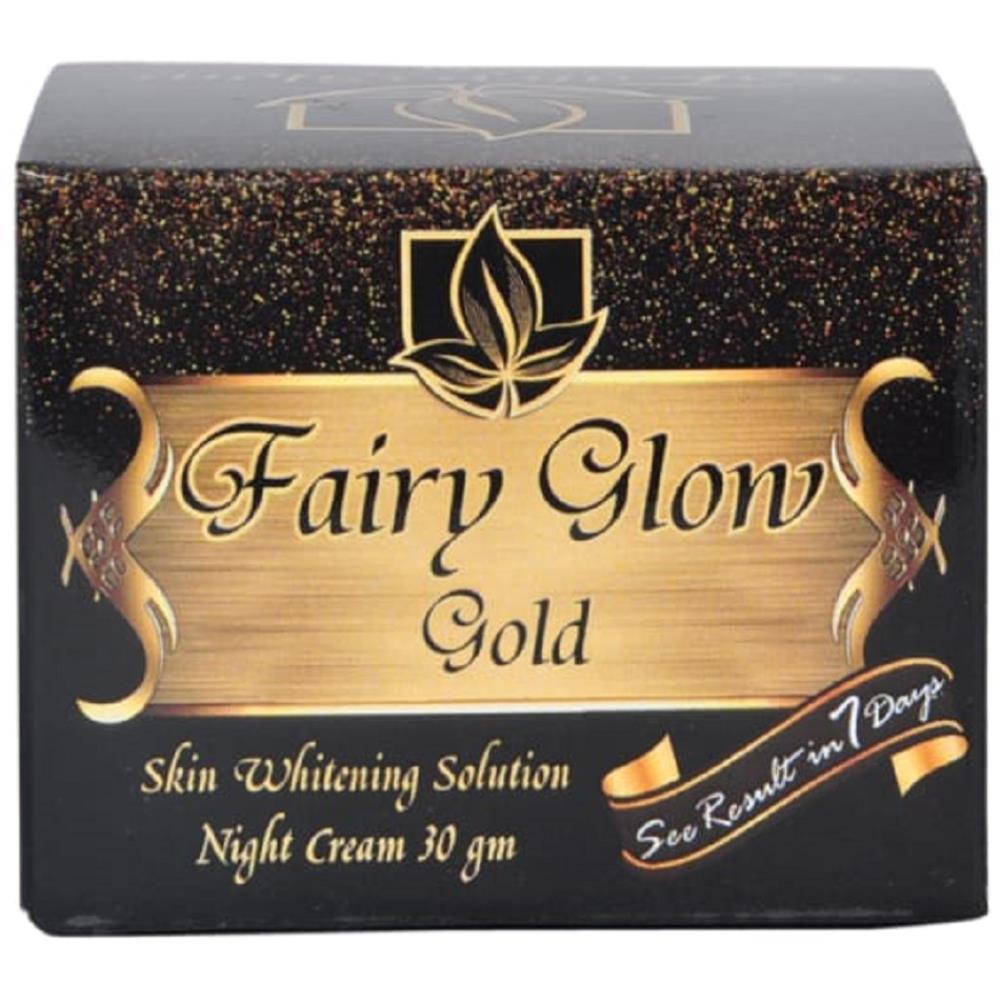 Fairy Glow Gold Skin Whitening Solution Night Cream (30g)