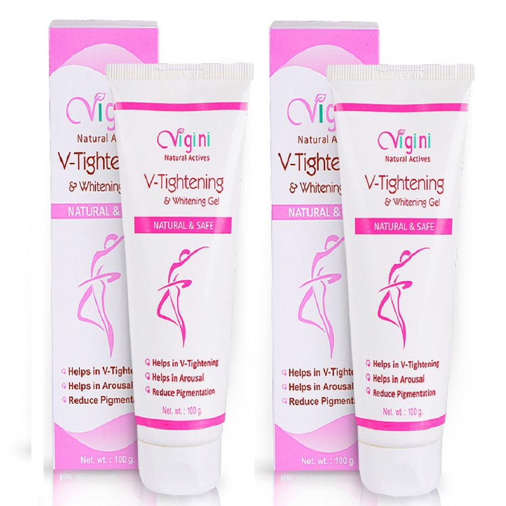 Vigini V- Tightening & Whitening Gel (100g, Pack of 2) Vigini V- Tightening & Whitening Gel (100g, Pack of 2)