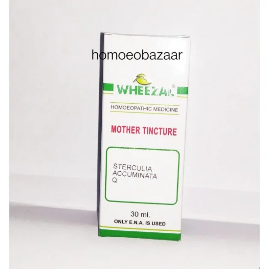 Wheezal Sterculia Accuminata Q (Mother Tincture) 30ml