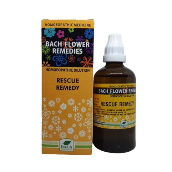 New Life Bach Flower Rescue Remedy (100ml)