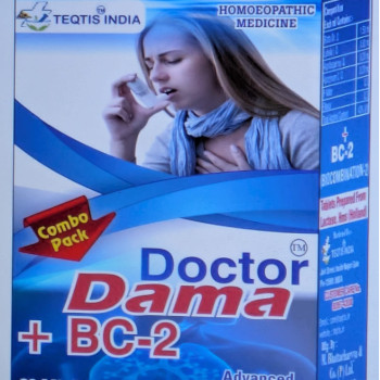 Teqtis India Doctor Dama Drops + BC 2 Asthma Medicine  (30 ml Drops+ 100 Tablet) 