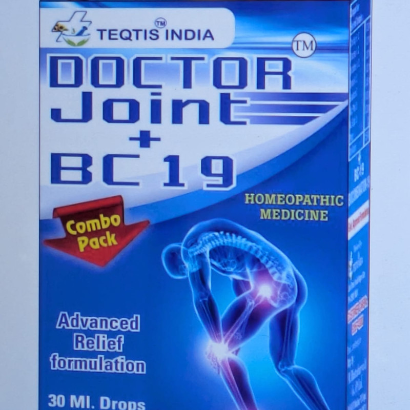Teqtis India Doctor Joint + BC 19 (Joint Pain Arthritis Treatment) (30 ml Drops+ 100 Tablet)