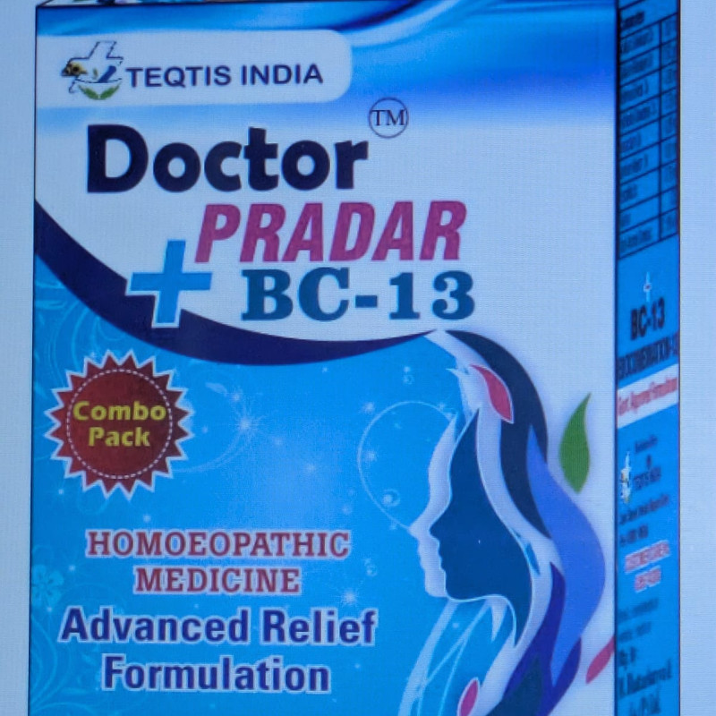 Teqtis India Doctor Pradar Drops + BC 13 Medicine For Likoria White Discharge leucorrhoea  ( 30 ml Drops+ 100 Tablet ) 