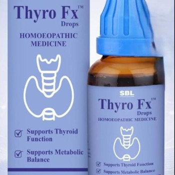 SBL Thyro Fx™ Drops, Homoeopathic Medicine, Supports Thyroid Function and Metabolic Balance, 30 ML
