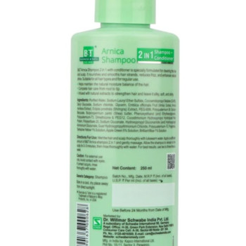 BT Arnica Shampoo 2 in 1 - Shampoo with Conditioner (250 ml)