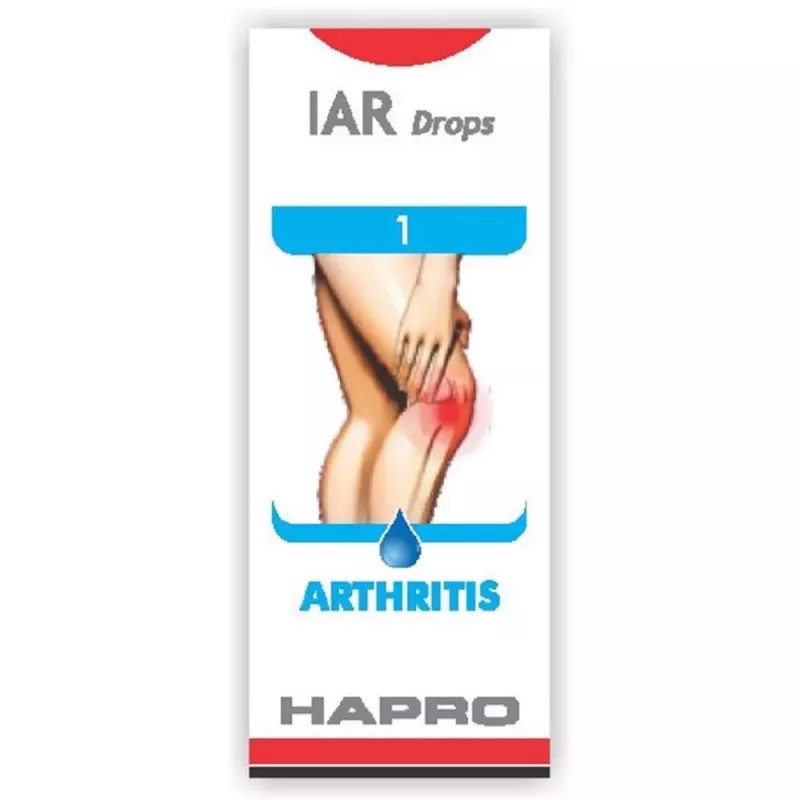 Hapro IAR (Insta Action Range Drops) Drop No - 1 For Asthritis (30ml)