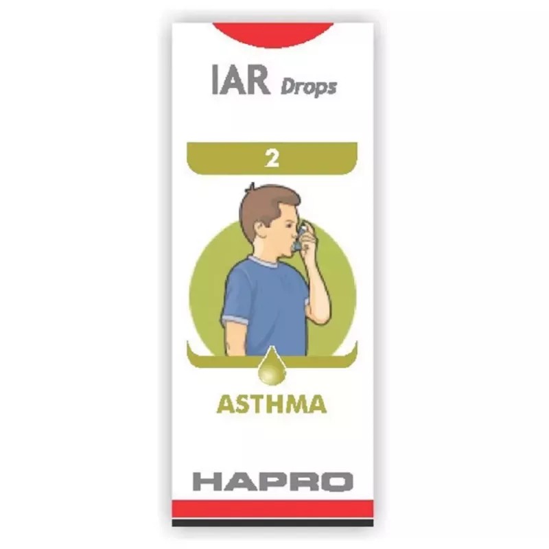 Hapro IAR (Insta Action Range Drops) Drop No - 2 For Asthma (30ml)