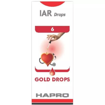 Hapro IAR (Insta Action Range Drops) Drop No - 6 Gold Drops (30ml)