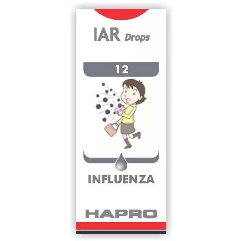 Hapro IAR (Insta Action Range Drops) Drop No - 12 Influenza (30ml)
