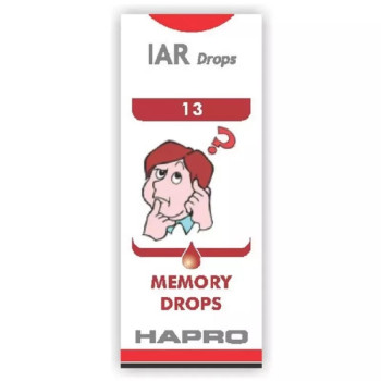 Hapro IAR (Insta Action Range Drops) Drop No - 13 Memory Drops (30ml)