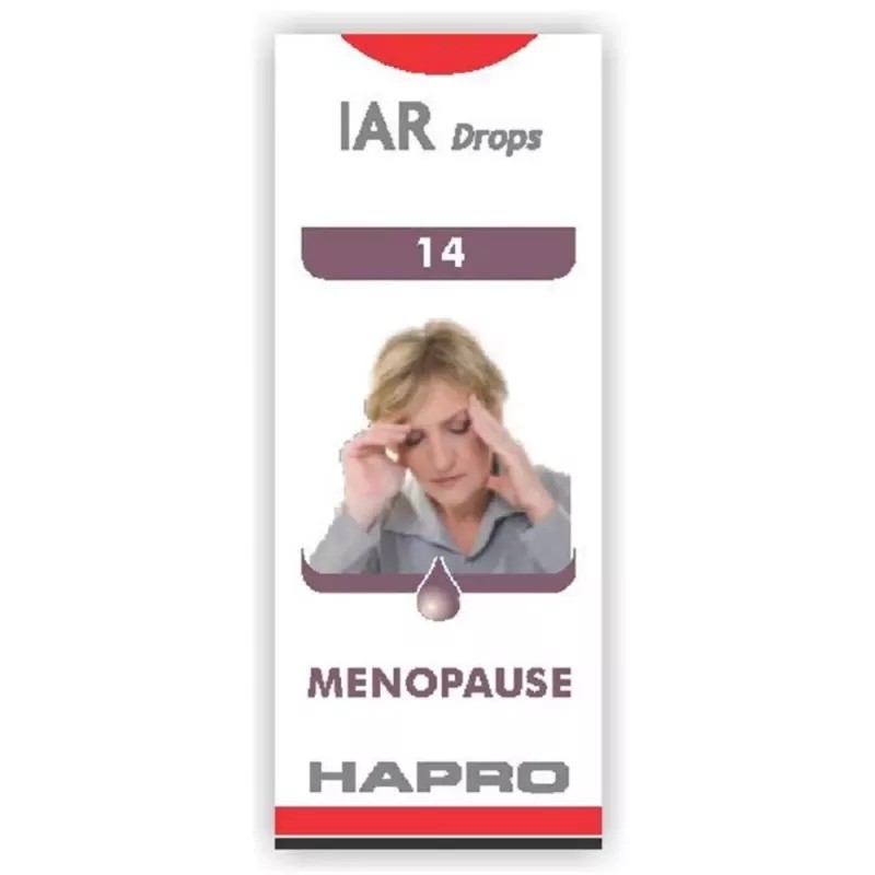 Hapro IAR (Insta Action Range Drops) Drop No - 14 Menopause (30ml)