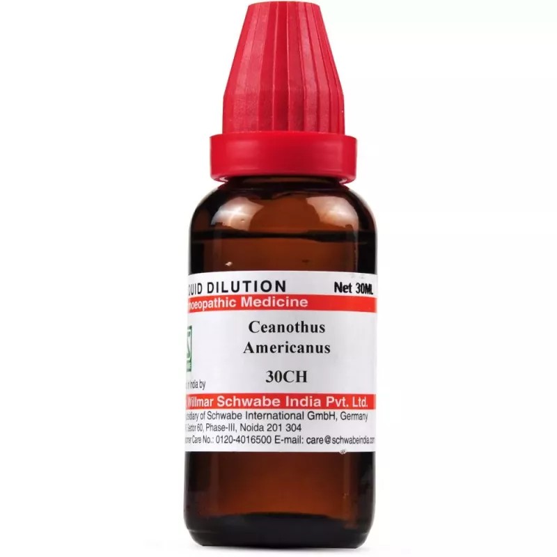 Willmar Schwabe India Ceanothus Americanus 30 CH (30ml)