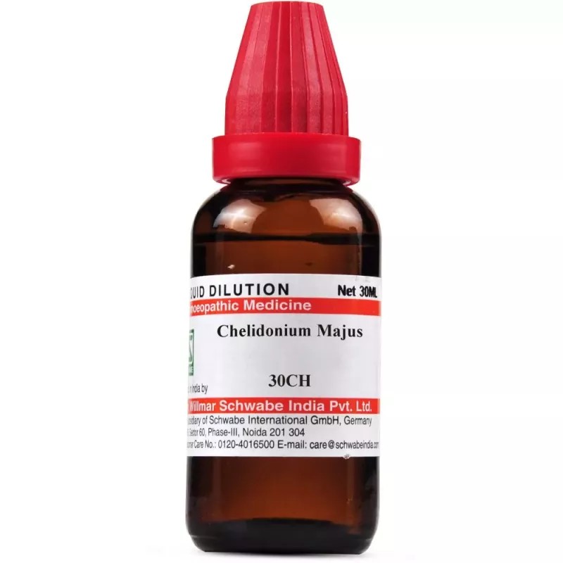 Willmar Schwabe India Chelidonium Majus 30 CH (30ml)