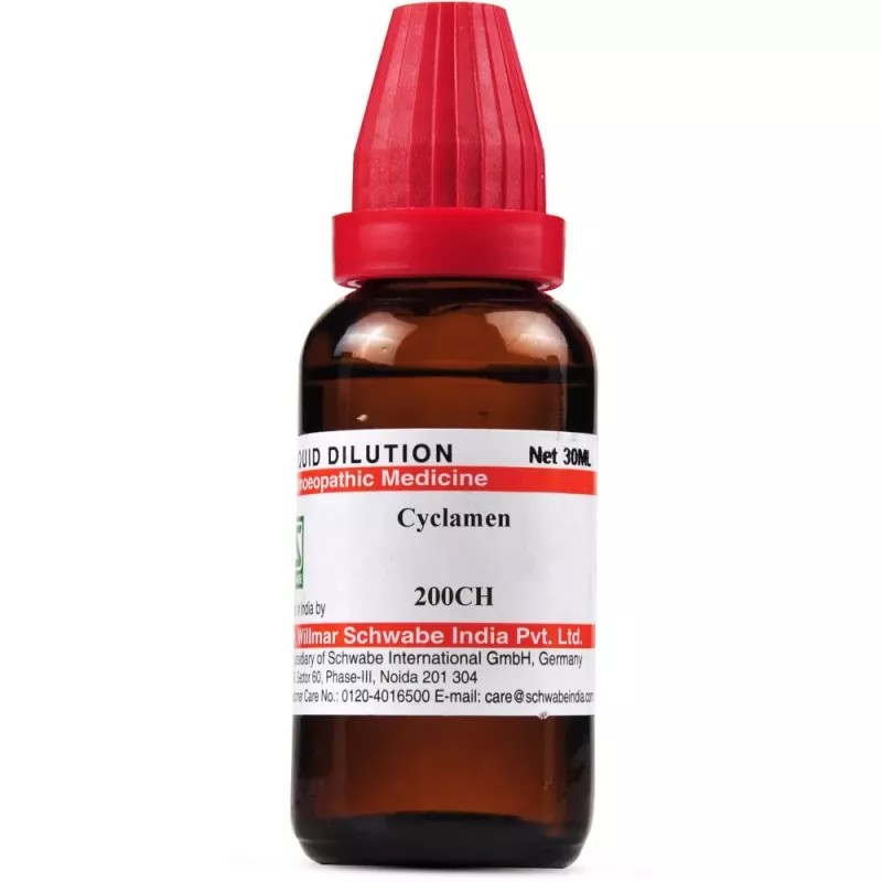 Willmar Schwabe India Cyclamen Europaeum 200 CH (30ml)