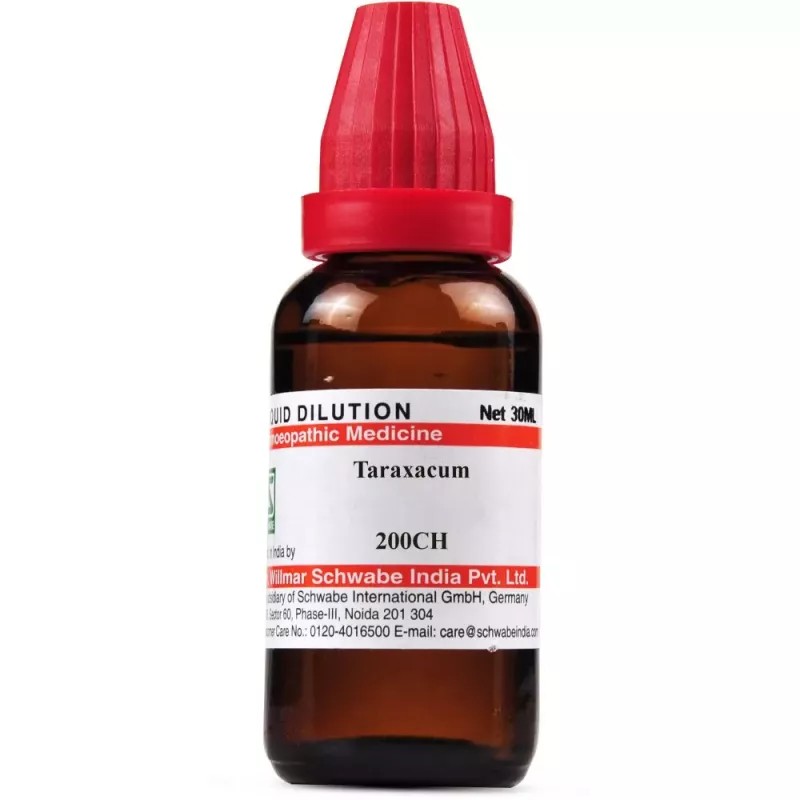 Willmar Schwabe India Taraxacum Officinale 200 CH (30ml)