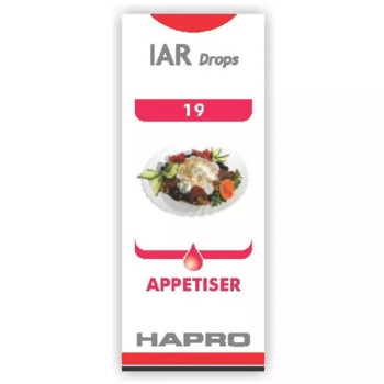 Hapro IAR (Insta Action Range Drops) DROP NO - 19 Appetiser (30ml)