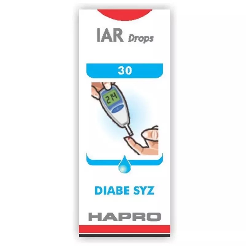 Hapro IAR (Insta Action Range Drops) DROP NO - 30 Diabe Syz (30ml)