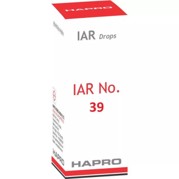 Hapro IAR (Insta Action Range Drops) Drop No - 39 Nervomax (30ml)