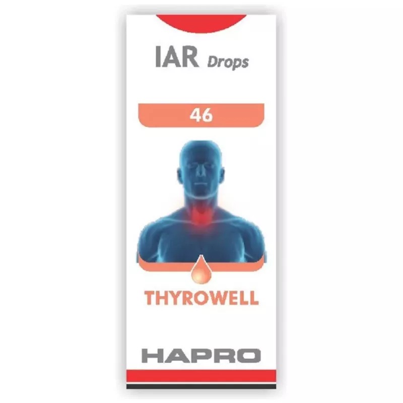 Hapro IAR (Insta Action Range Drops) Drop No - 46 Thyrowell (30ml)