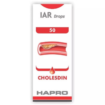Hapro IAR (Insta Action Range Drops) Drop No - 50 Cholesdin (30ml)