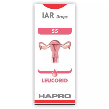 Hapro IAR (Insta Action Range Drops) Drop No - 55 Leucorid (30ml)