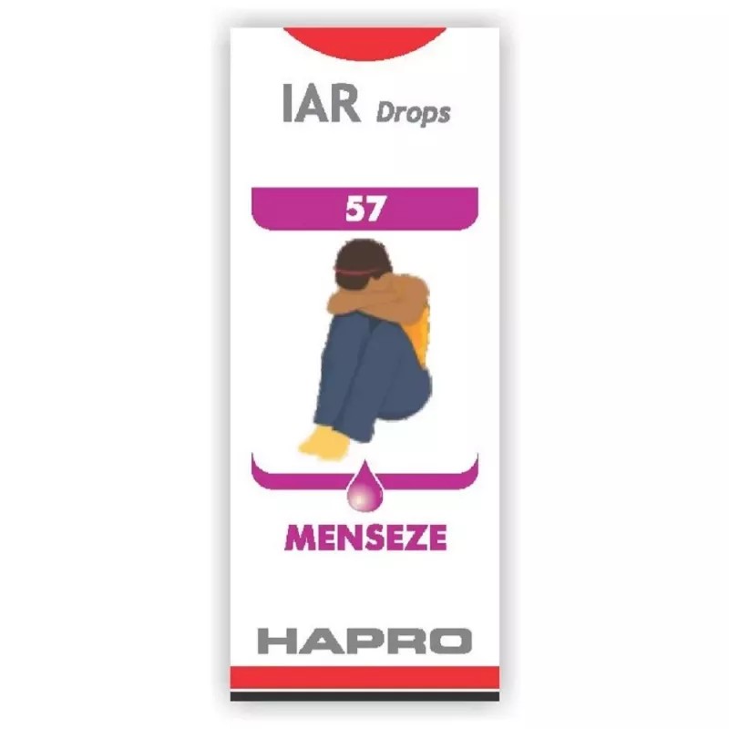 Hapro IAR (Insta Action Range Drops) Drop No - 57 Menseze (30ml)